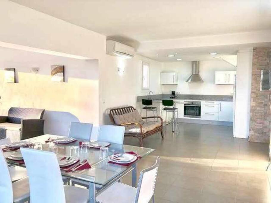 Amplio Apartamento Con Jardin En Almadrava Rosas Exterior foto